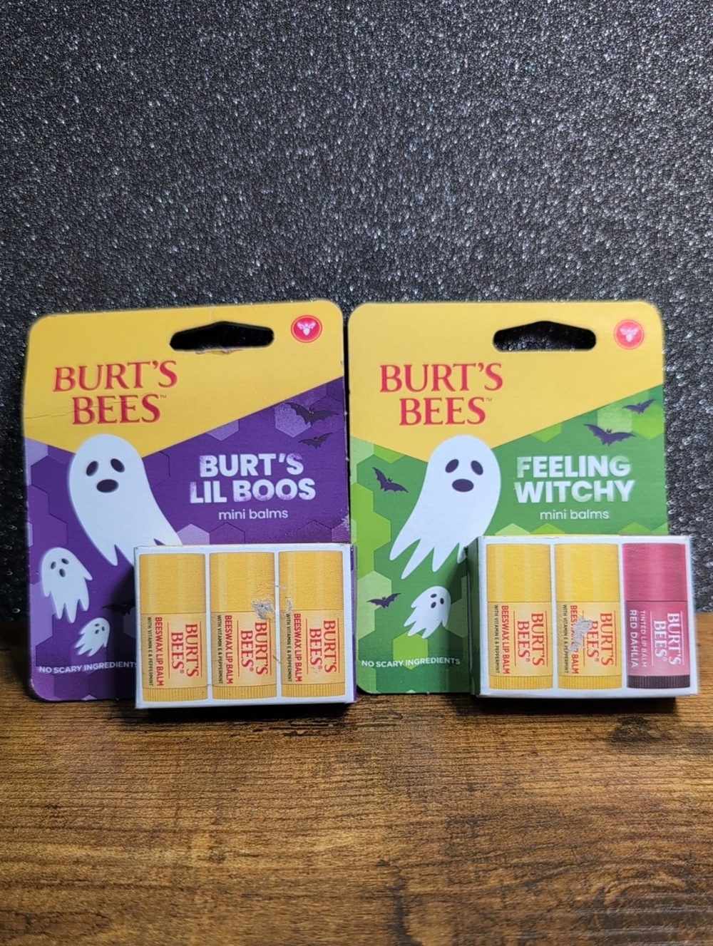 Burt's Bees Mini Lip Balms Little Boos & Feeling Witchy 6 Tubes